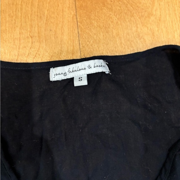 Young Fabulous & broke boho tie-dye dress blue pink size S-M - Picture 4 of 5